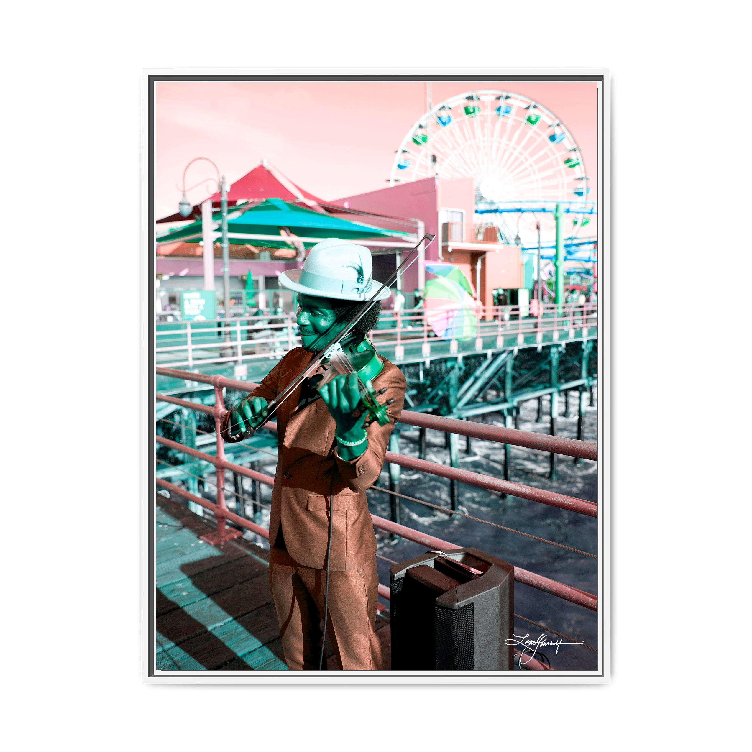 D White